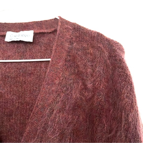 Italian made mohair mix button down sweater - Picture 12 of 12